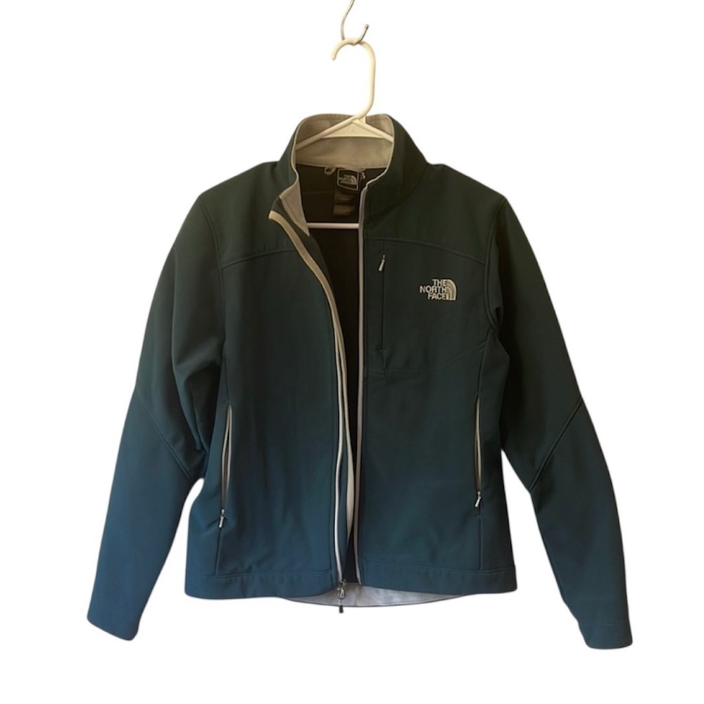 The North Face Blue Softshell Jacket size S/P